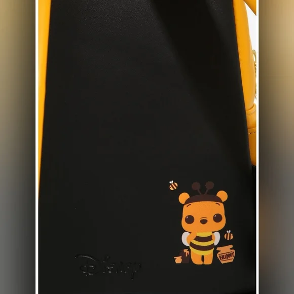 Loungefly Funko Pop! Disney Winnie the Pooh Bee Mini Backpack - Picture 5 of 11